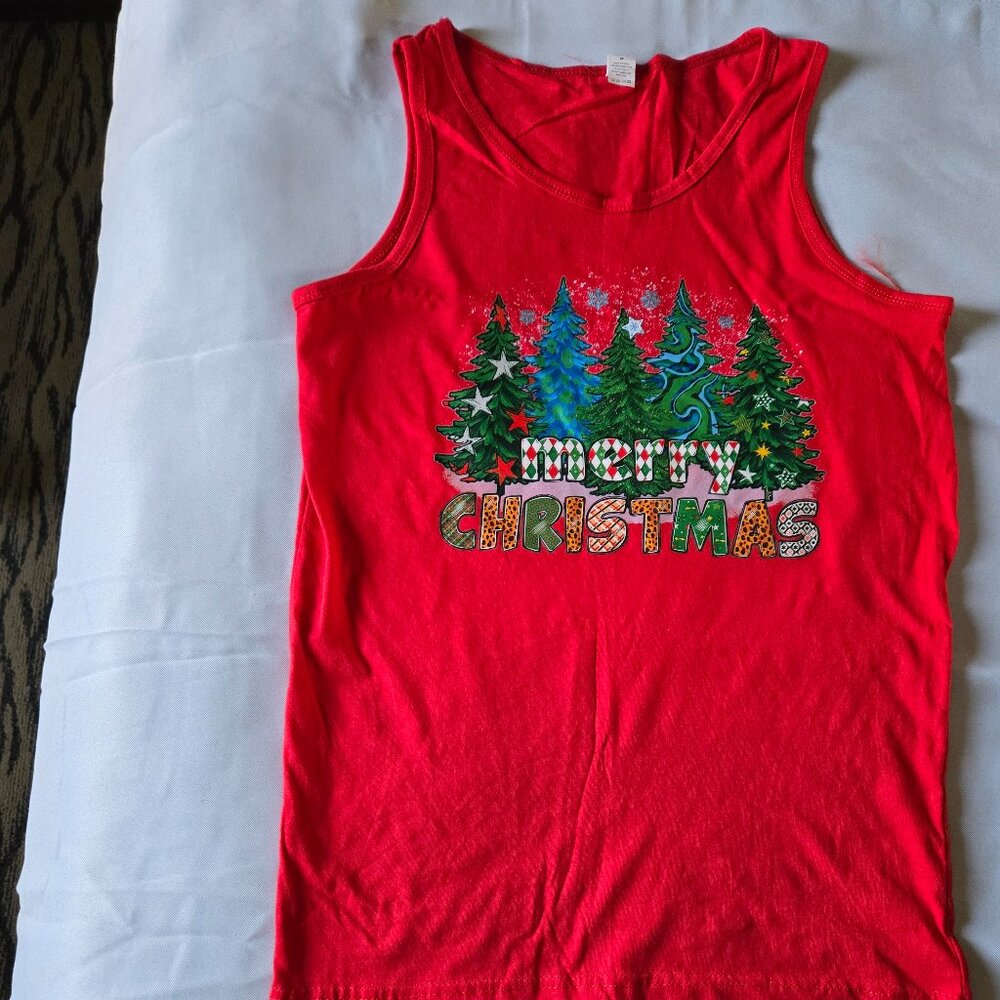 Tank Top, Medium, Red